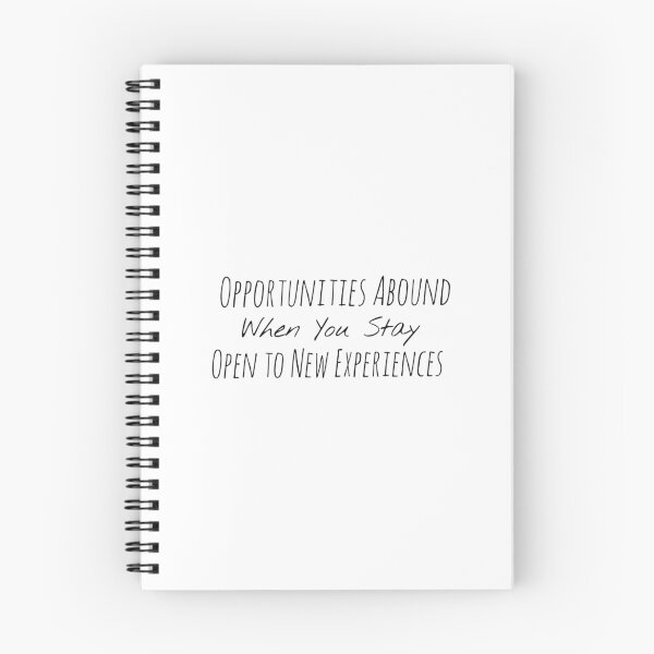 Item preview, Opportunities Abound When You Stay Open to New Experiences – Openness Affirmation designed and sold by Camila  Ardila.