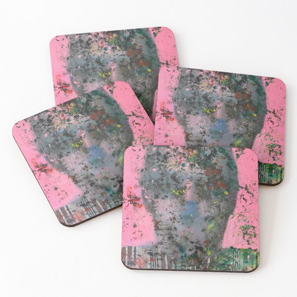Item preview, Abstracted Face XVI – Pink Noise designed and sold by Gela Mikava.