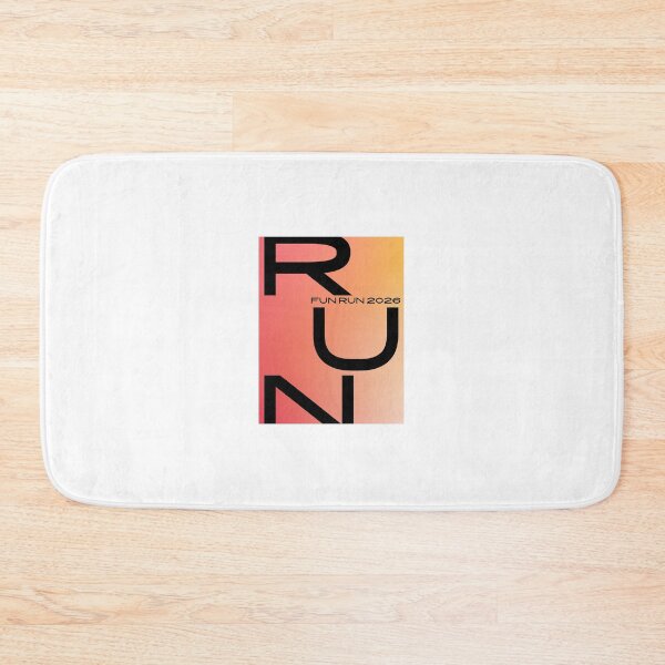 Item preview, Fun Run 2026 Retro Gradient Typography designed and sold by lalit0767.