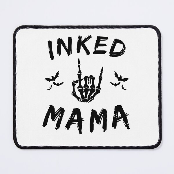 Item preview, Inked Mama Rock Hand Bats Spooky Tattoo Mom designed and sold by snowry.