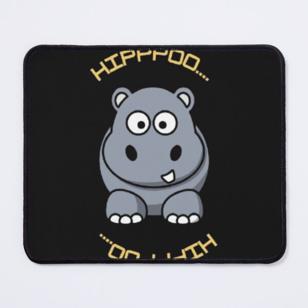 Item preview, Cute Hippo Cartoon Design | Hipppoo Funny Text | Gift for Animal Lovers Kids designed and sold by SOLIORA  ATELIER.