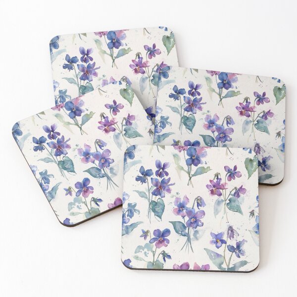 Item preview, Sweet Spring Violets designed and sold by TinCatOutPost.