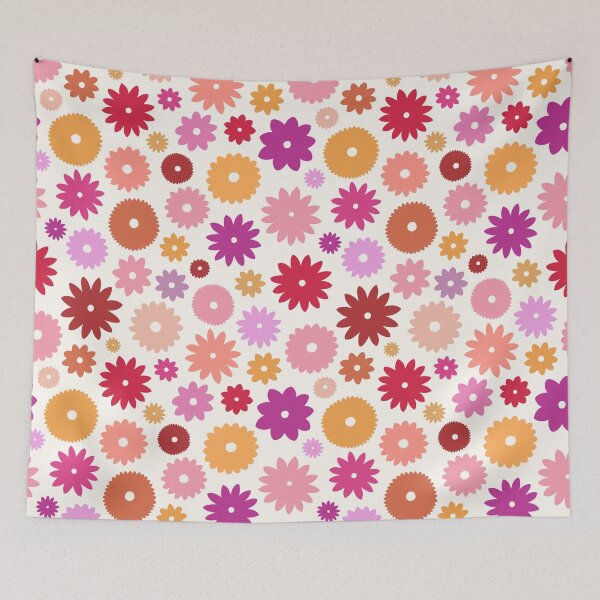 Item preview, Colorful Blooms Pattern designed and sold by NataliePaskell.