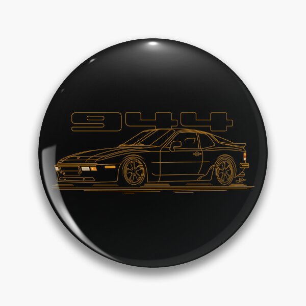 Artikelvorschau, Illustration der 944 Turbo Gold Line entworfen und verkauft von blackdogshop.