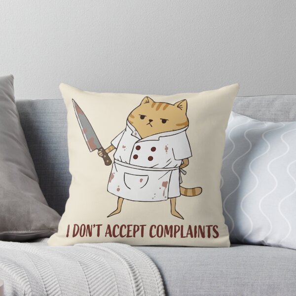 Item preview, Cat Chef Knife I Don't Accept Complaints  designed and sold by Gkinoki.