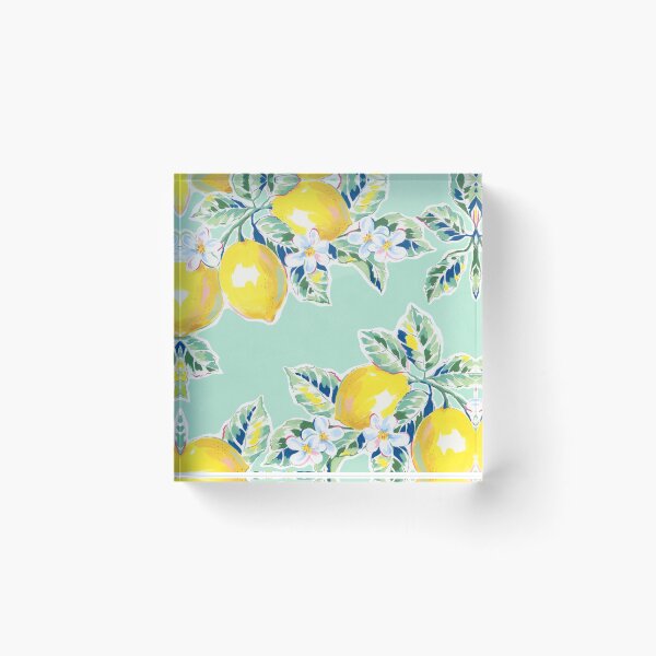 Item preview, Lemon Branches in Bloom Painting designed and sold by Steve Haskamp.
