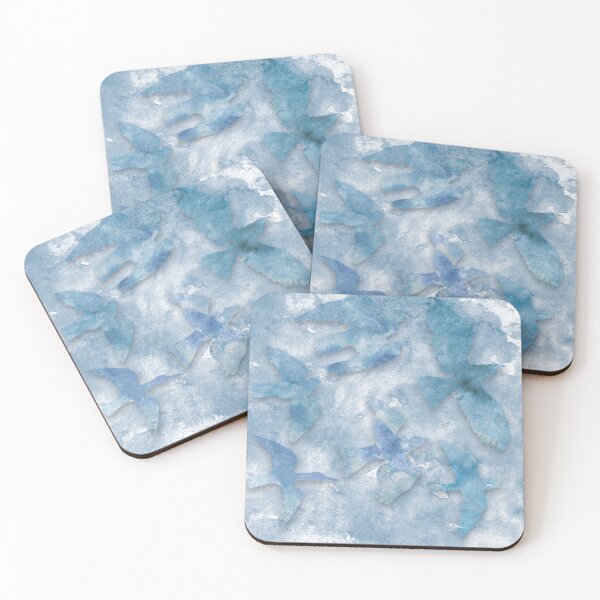 Item preview, Azure Feathered Skies designed and sold by Skyline-Art-Inc.