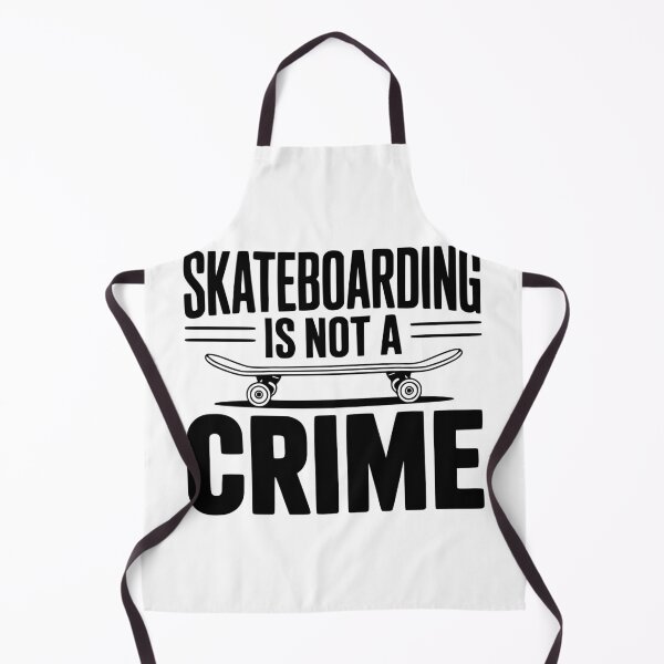 Item preview, Skateboarding is not a Crime designed and sold by Frank Ring.