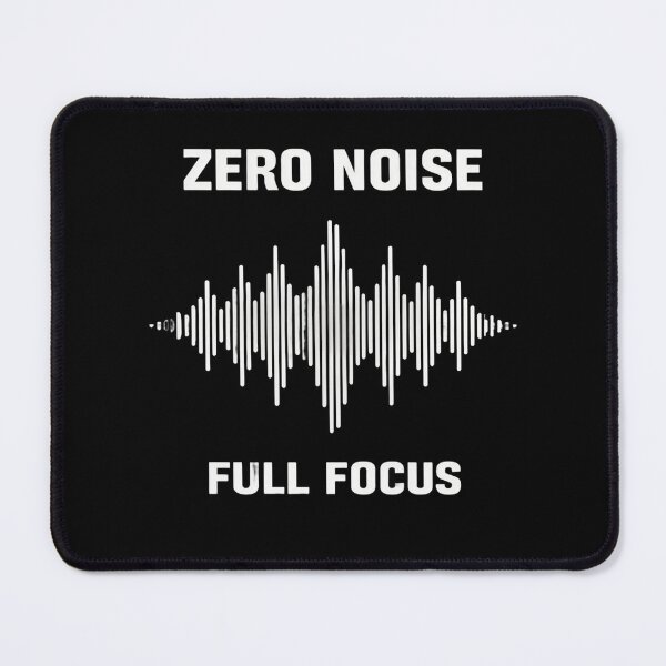 Item preview, Zero Noise Full Focus Minimal Soundwave Street wear Design designed and sold by apex.vibe.