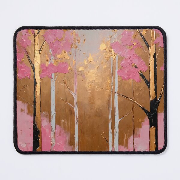Item preview, Vibrant Pink Forest Scene designed and sold by paulrommer.