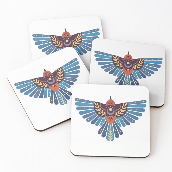 Item preview, Colorful Flying Bird Line Art T-shirt designed and sold by XelaStore.