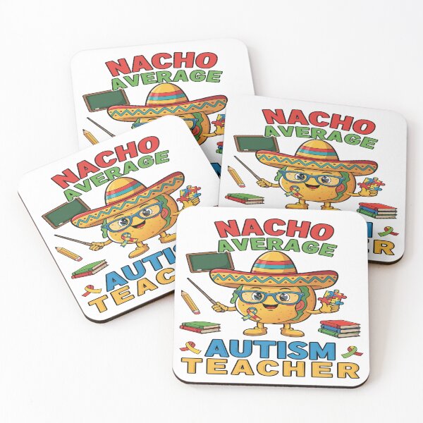 Item preview, Nacho Average Autism Teacher designed and sold by Uglyandcute.