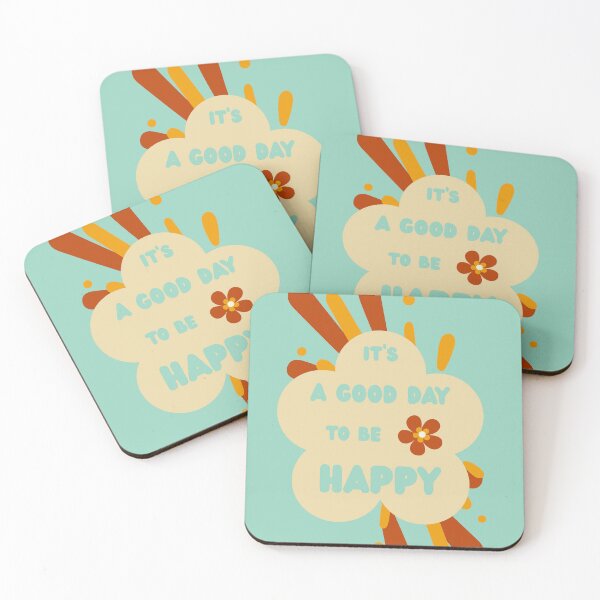 Item preview, It's a Good Day to Be Happy  94 – Positive and Colorful Message designed and sold by StefanStudioArt.