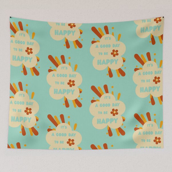 Item preview, It's a Good Day to Be Happy  94 – Positive and Colorful Message designed and sold by StefanStudioArt.