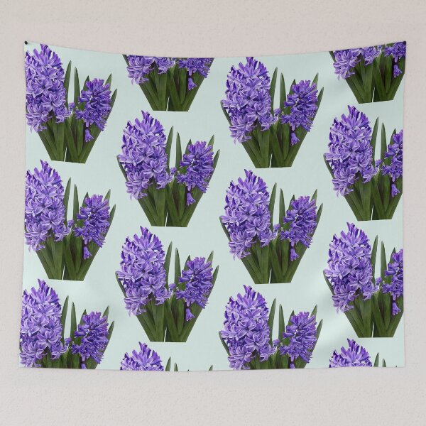 Item preview, Purple Hyacinth Duo designed and sold by Susan Savad.