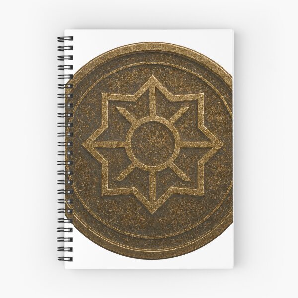 Item preview, A bronze coin with a star design on transparent background designed and sold by Creative88Art.