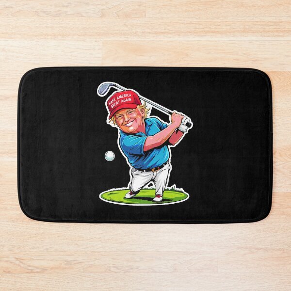 Item preview, Make America Great Again Trump Playing Golf designed and sold by plushism.