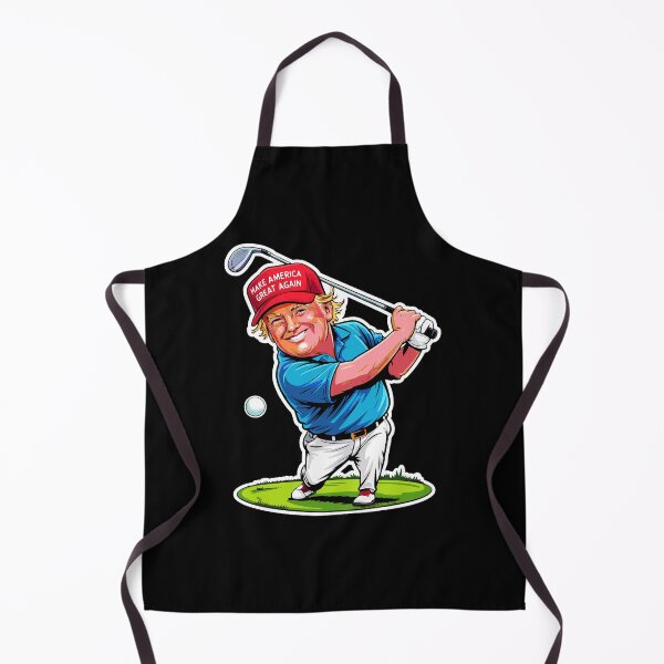 Item preview, Make America Great Again Trump Playing Golf designed and sold by plushism.