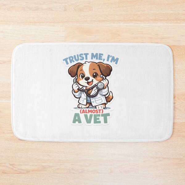 Item preview, Trust Me I’m (Almost) A Vet Cute Dog – Funny Veterinary Student Gift Idea designed and sold by Bettybee00.