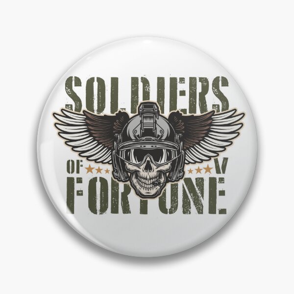 Item preview, Soldiers of Fortune Skull Wings Military T-Shirt Design | Tactical Army Graphic | Veteran Warrior Streetwear designed and sold by Anikagroups.