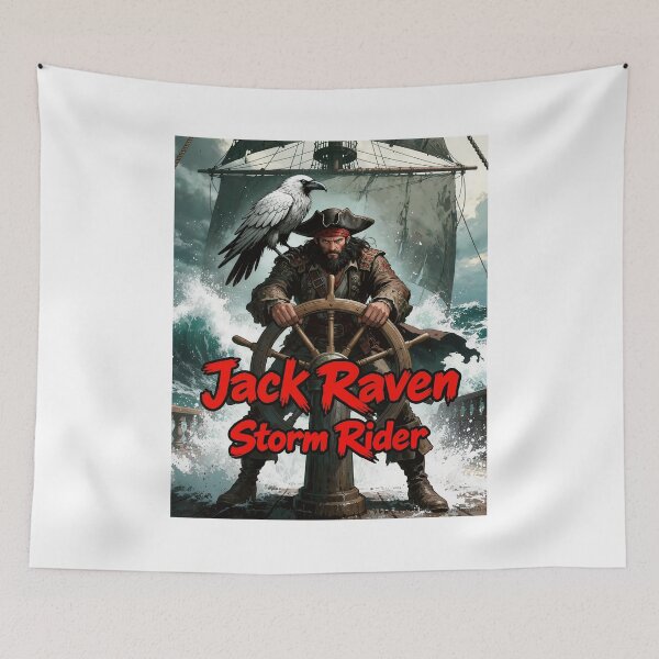 Item preview, Jack Raven Storm Rider Print designed and sold by Lichentroupe63.