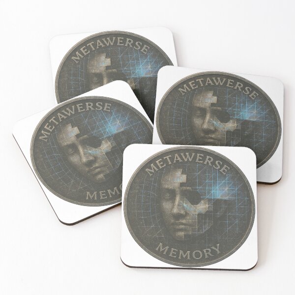 Item preview, A close-up of a metaverse memory coin on transparent background designed and sold by Creative88Art.