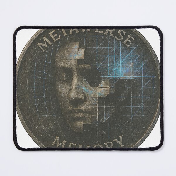Item preview, A close-up of a metaverse memory coin on transparent background designed and sold by Creative88Art.