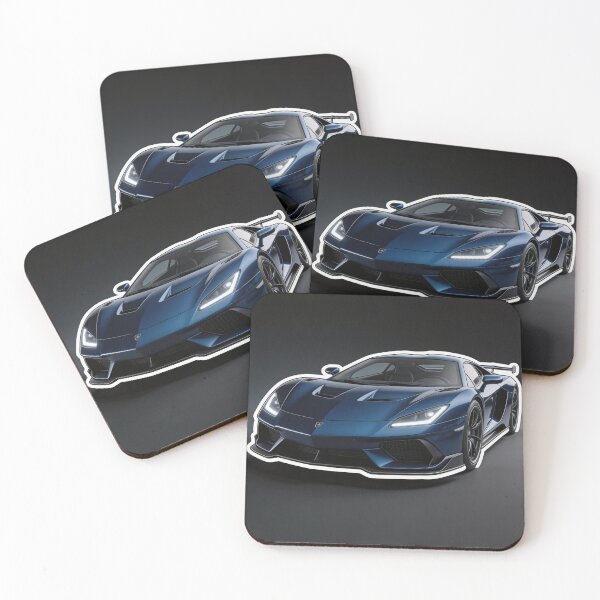 Item preview, Ultra Realistic Super Sports Car Sticker – Luxury Hypercar Glossy Design, Aggressive Supercar Aesthetic, 8K Car Art Decal designed and sold by piyushpr7.