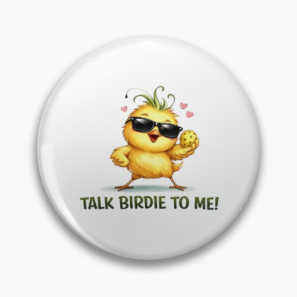 Item preview, Talk Birdie to Me - Pickleball designed and sold by The Sassy Print.