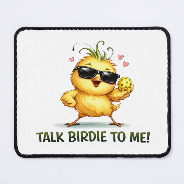 Item preview, Talk Birdie to Me - Pickleball designed and sold by The Sassy Print.