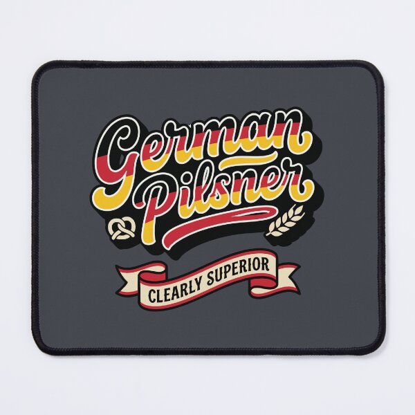 Item preview, German Pilsner - Clearly Superior Retro Beer Lover & Oktoberfest Gear designed and sold by Cozy-Old-Pub.