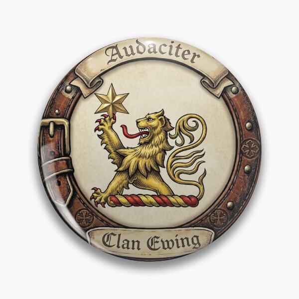 Item preview, Clan Ewing Crest designed and sold by BagTown Clans.