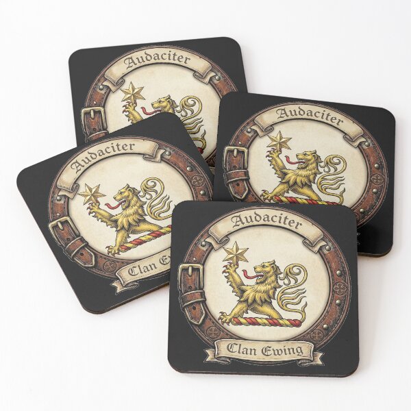 Item preview, Clan Ewing Crest designed and sold by BagTown Clans.