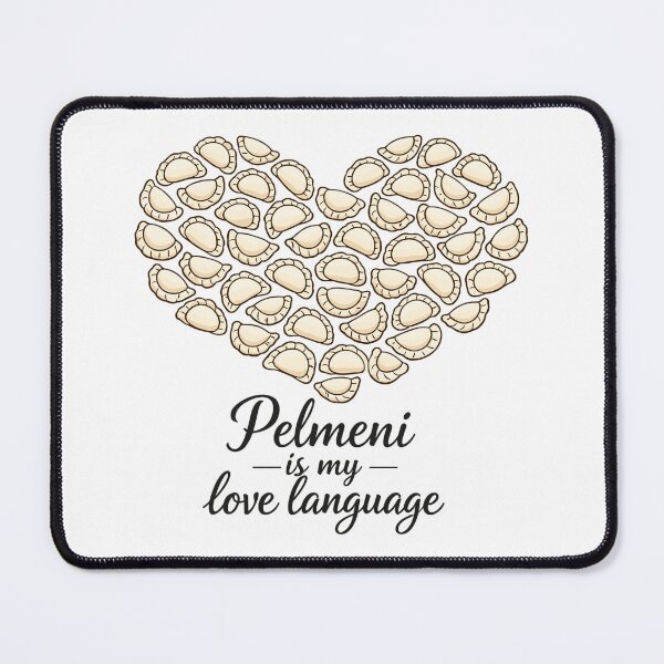 Item preview, Pelmeni heart – Pelmeni is my love language designed and sold by Pineapple-Tree.