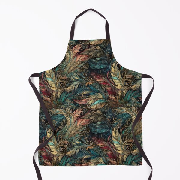 Item preview, Intricate Feathers in Jewel Tones designed and sold by pinkal.