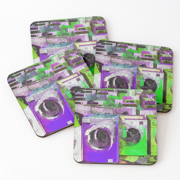 Item preview, Abstract washing machines designed and sold by kinpirks.