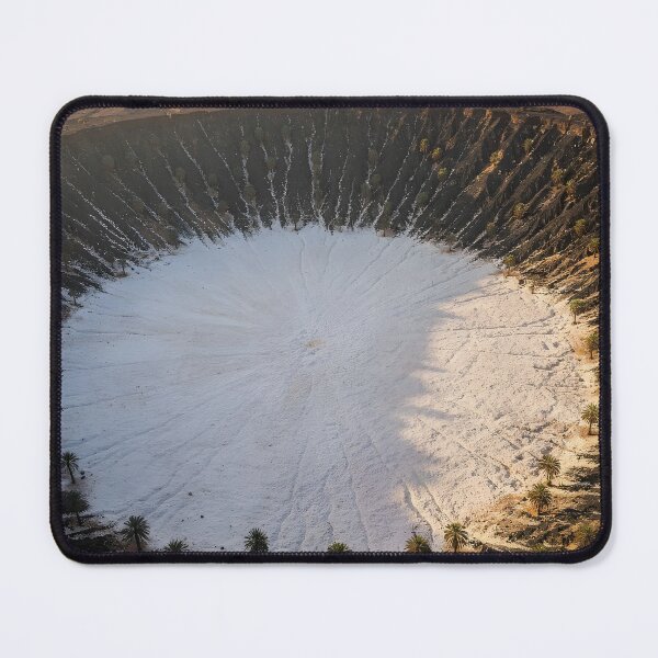 Item preview, Al Wahbah Crater, Hejaz Region — Saudi Arabia Travel Art designed and sold by GoldenVerseArt.