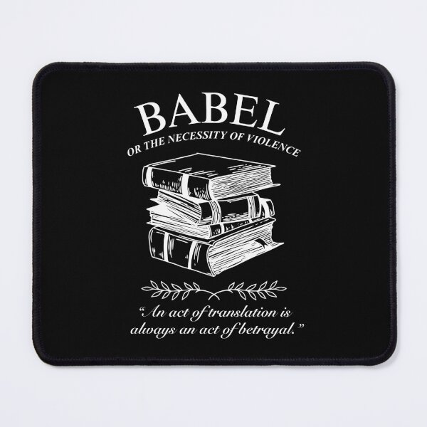 Item preview, Babel or the necessity of violence - books academia designed and sold by CoolKittyCat8.
