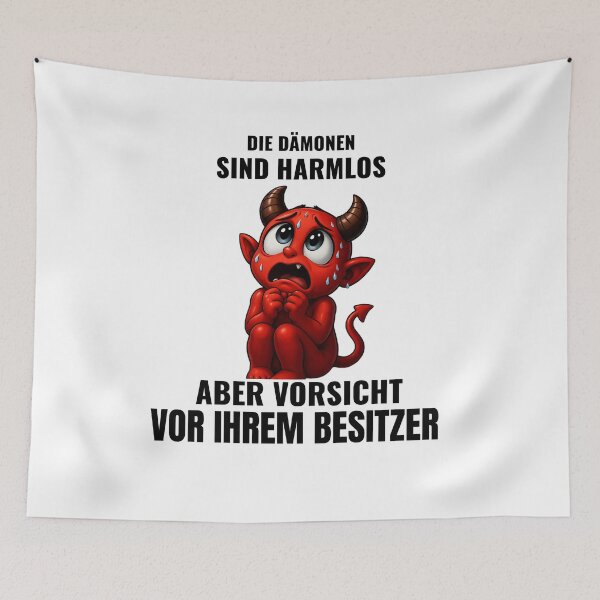 Item preview, The demons are harmless – beware of their owner. designed and sold by AlpineInkStudio.