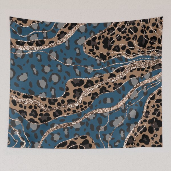 Item preview, Leo Animal Print Glam 1 (Photo of Glitter Only - Not Reflective) designed and sold by Anita's & Bella's Art.