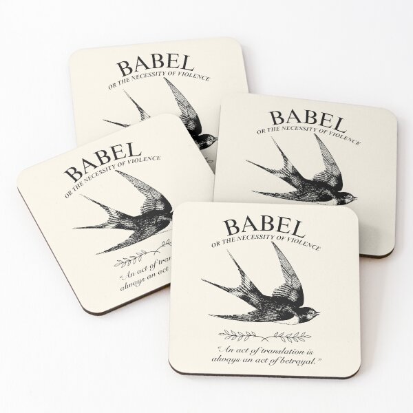 Item preview, Babel or the necessity of violence - book quote designed and sold by CoolKittyCat8.