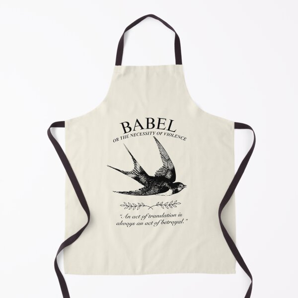 Item preview, Babel or the necessity of violence - book quote designed and sold by CoolKittyCat8.