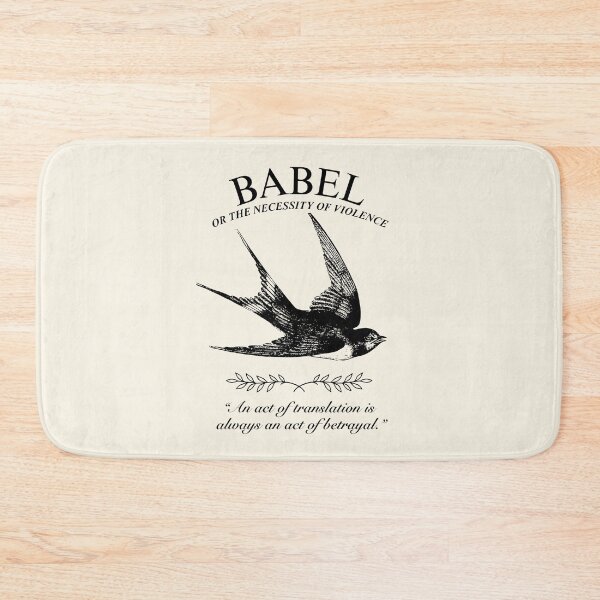 Item preview, Babel or the necessity of violence - book quote designed and sold by CoolKittyCat8.