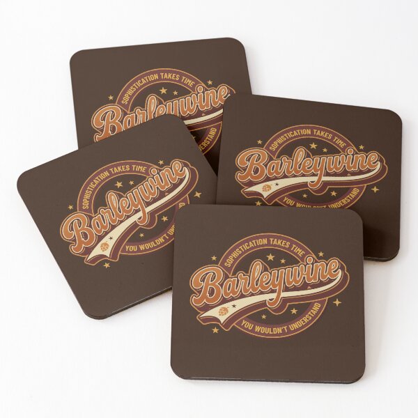 Item preview, Vintage Barleywine Craft Beer Ale Retro Pub Art designed and sold by Cozy-Old-Pub.
