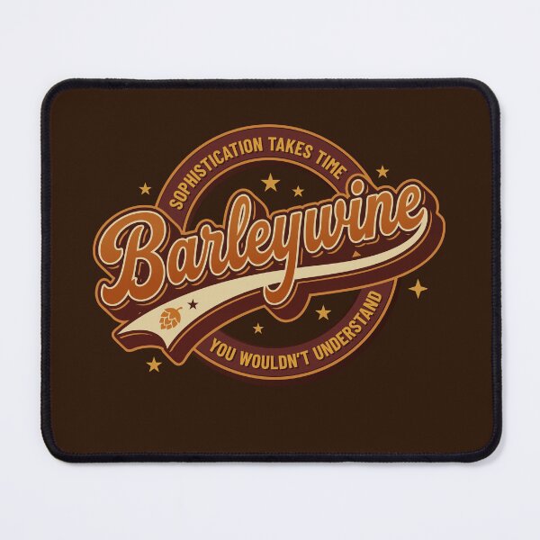 Item preview, Vintage Barleywine Craft Beer Ale Retro Pub Art designed and sold by Cozy-Old-Pub.