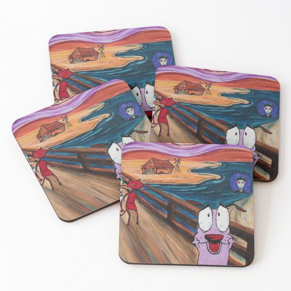 Item preview, Courage the Cowardly Dog Scream designed and sold by slowocelot.