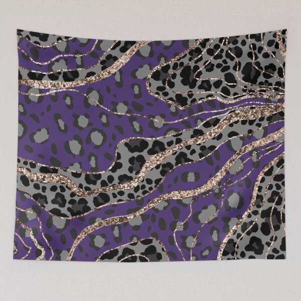 Item preview, Leo Animal Print Glam 2 (Photo of Glitter Only - Not Reflective) designed and sold by Anita's & Bella's Art.