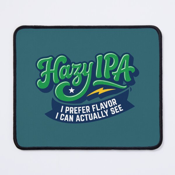 Item preview, Hazy IPA Retro Sports Script Vintage Craft Beer Gift designed and sold by Cozy-Old-Pub.