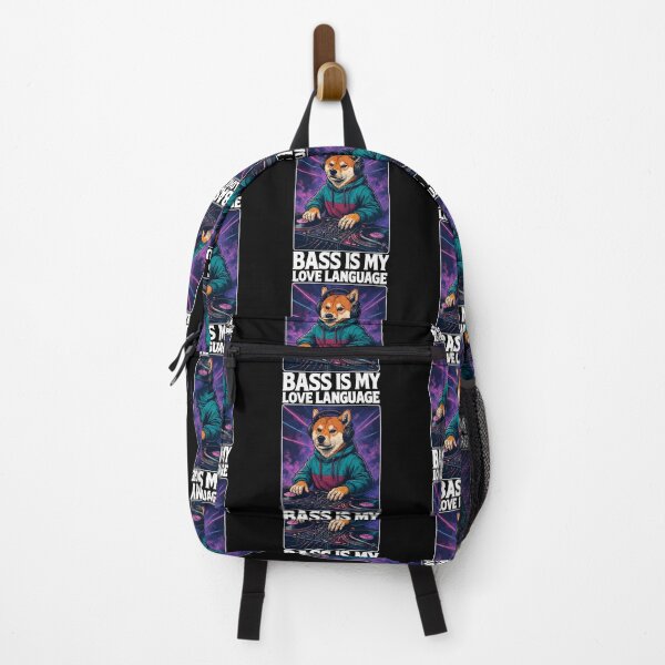 Item preview, Shiba Inu DJ – Bass Is My Love Language designed and sold by Pineapple-Tree.