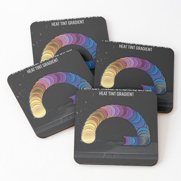 Item preview, Perfect Weld: Stacked Dimes Heat Tint Gradient designed and sold by CreativPlace.